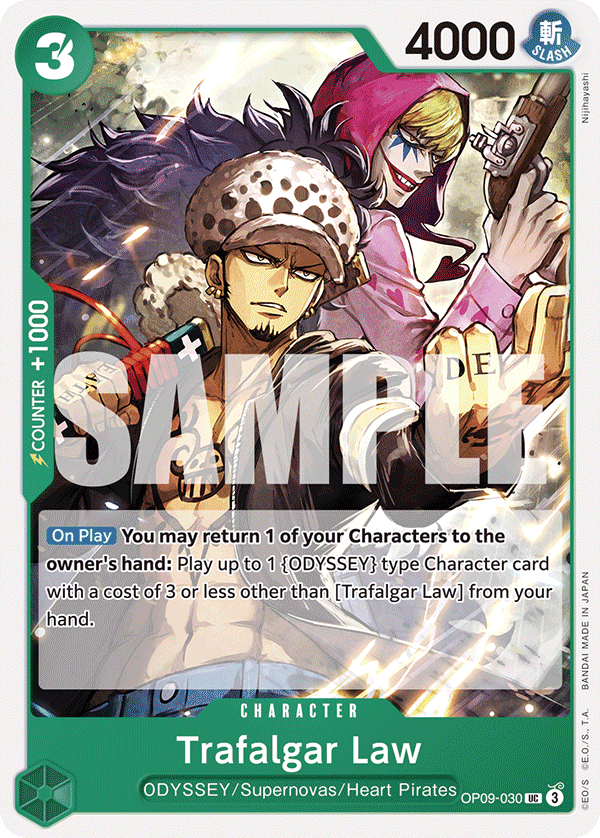 Trafalgar Law, Emperors in the New World: 2nd Anniversary Tournament Cards · OP09-030