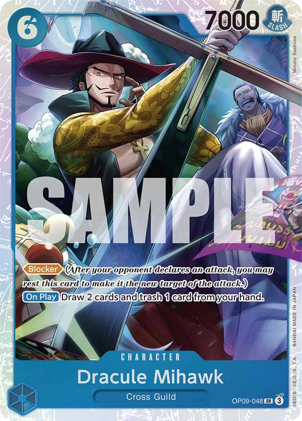 Dracule Mihawk, Emperors in the New World · OP09-048