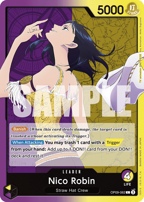 Nico Robin, Emperors in the New World · OP09-062