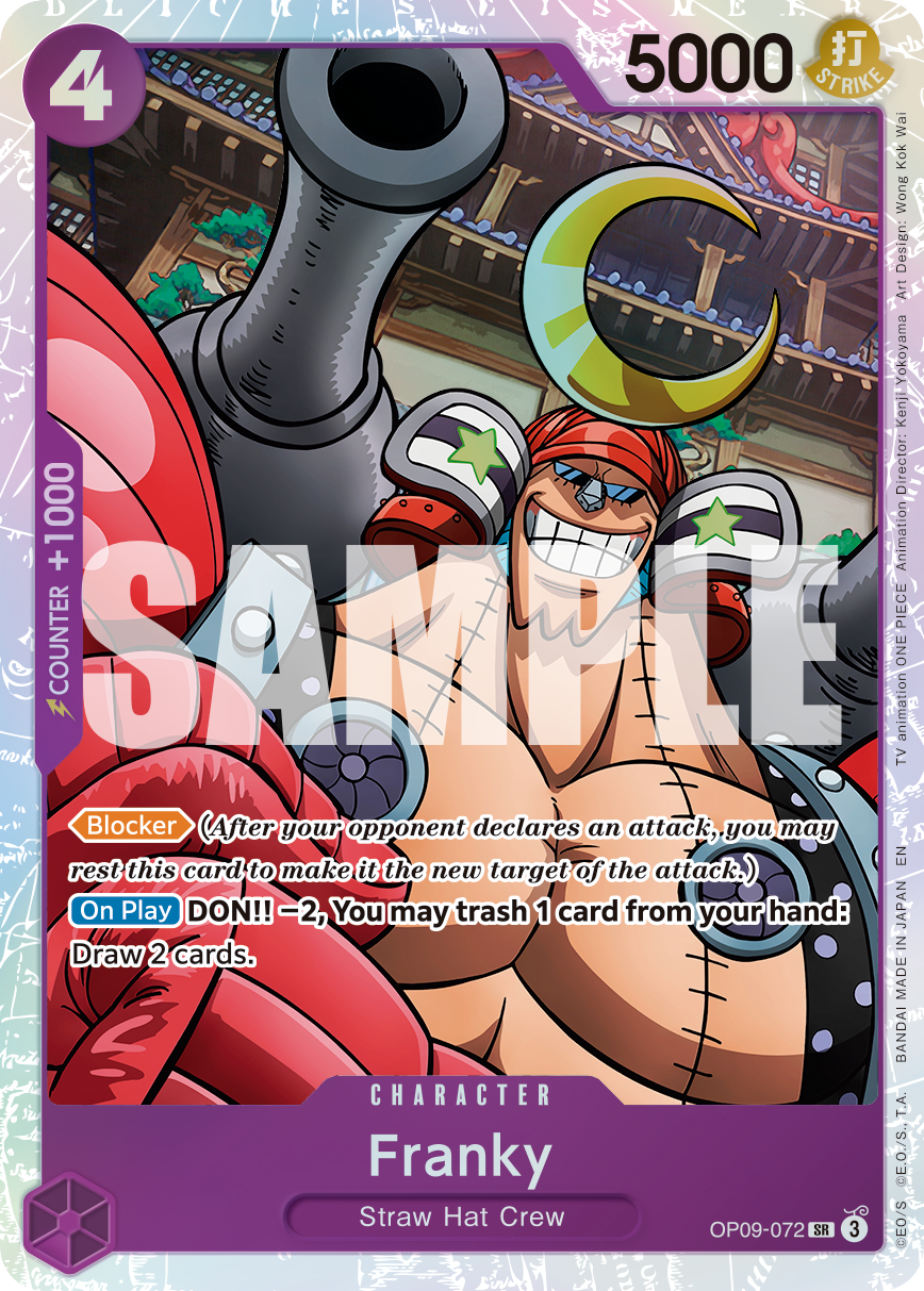 Franky, Premium Booster -The Best- Vol. 2 · OP09-072