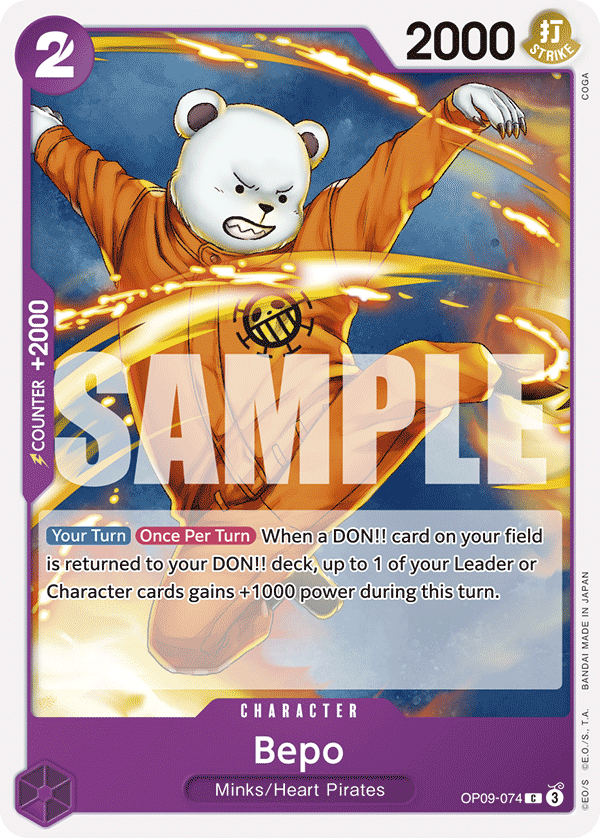 Bepo, Emperors in the New World · OP09-074