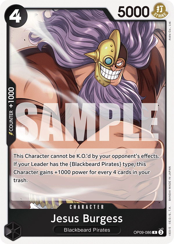 Jesus Burgess, Emperors in the New World · OP09-086