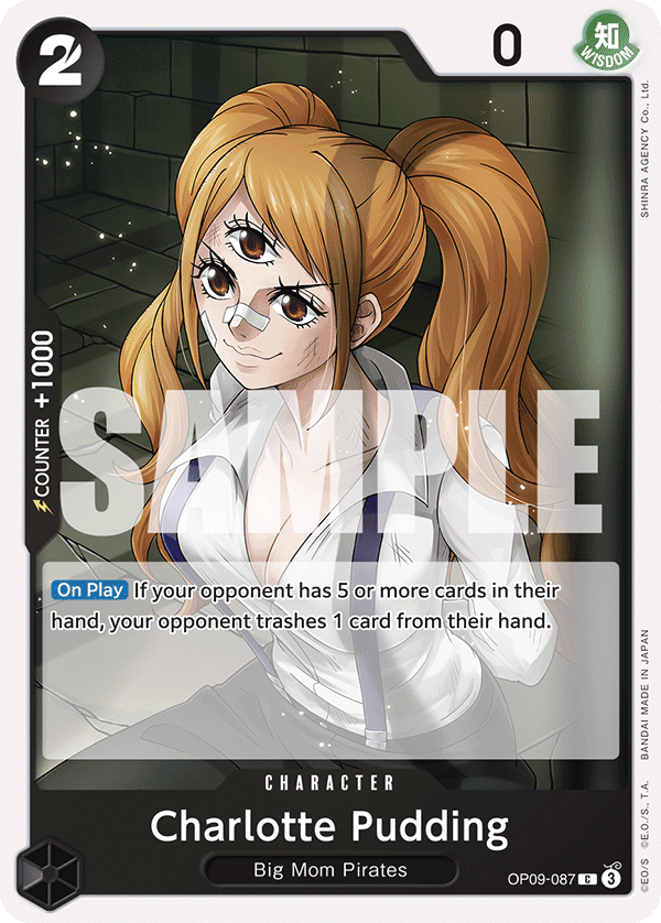 Charlotte Pudding, Emperors in the New World · OP09-087