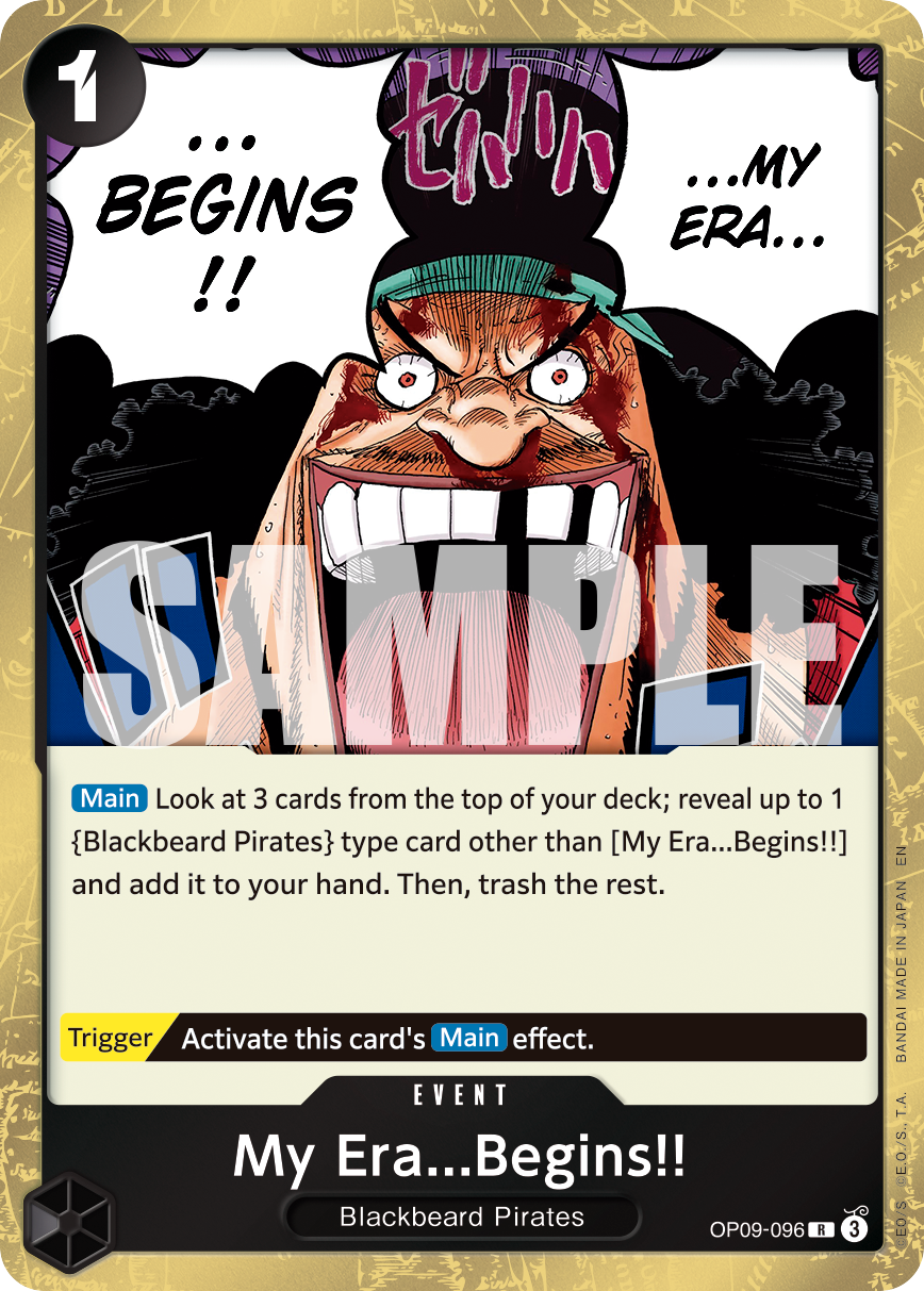 My Era...Begins!!, Premium Booster -The Best- Vol. 2 · OP09-096
