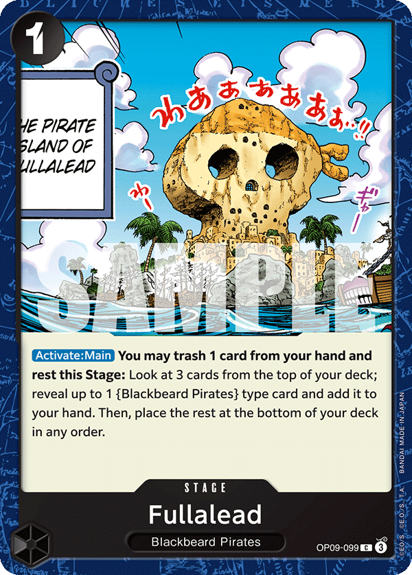 Fullalead, Emperors in the New World · OP09-099