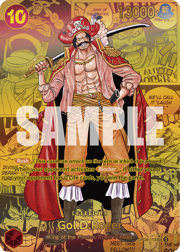 Gol.D.Roger, Emperors in the New World · OP09-118
