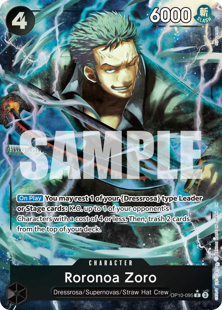 Roronoa Zoro, Premium Booster -The Best- Vol. 2 · OP10-095