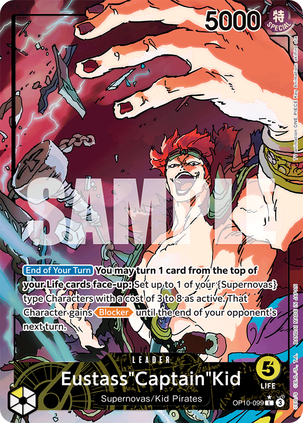 Eustass"Captain"Kid, Royal Blood · OP10-099