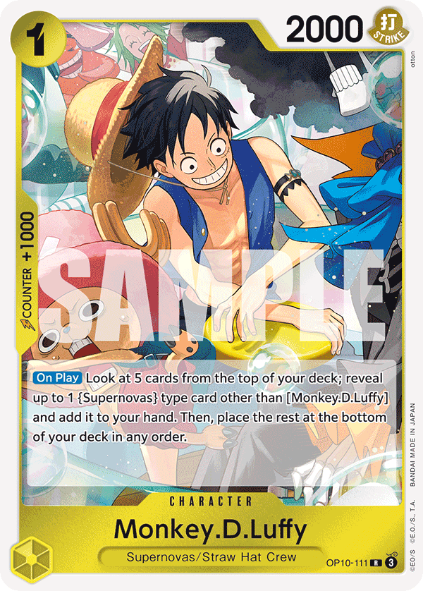 Monkey.D.Luffy, Royal Blood · OP10-111