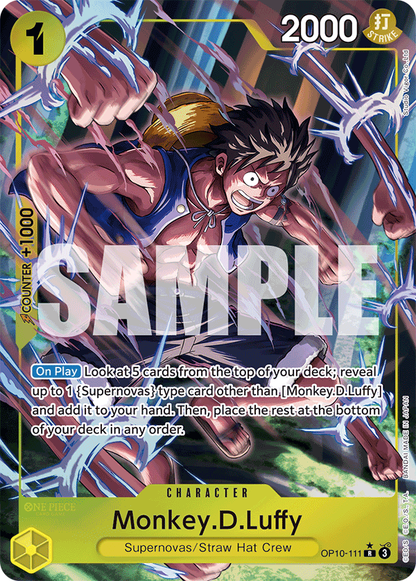 Monkey.D.Luffy, Royal Blood · OP10-111