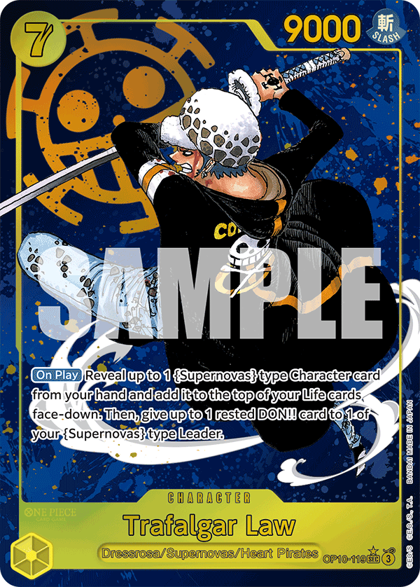 Trafalgar Law, Royal Blood · OP10-119