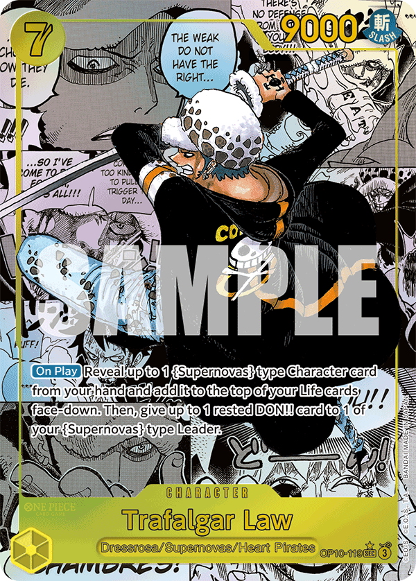 Trafalgar Law, Royal Blood · OP10-119