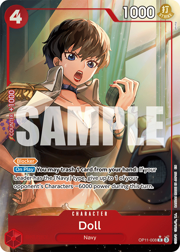Doll, A Fist of Divine Speed · OP11-008