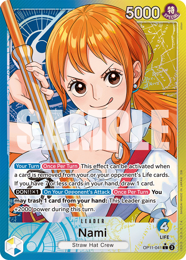 Nami, A Fist of Divine Speed · OP11-041