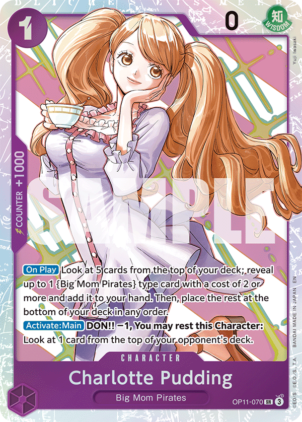 Charlotte Pudding, A Fist of Divine Speed · OP11-070