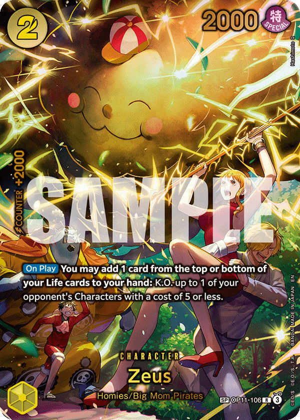 Zeus, Adventure on Kami's Island · OP11-106