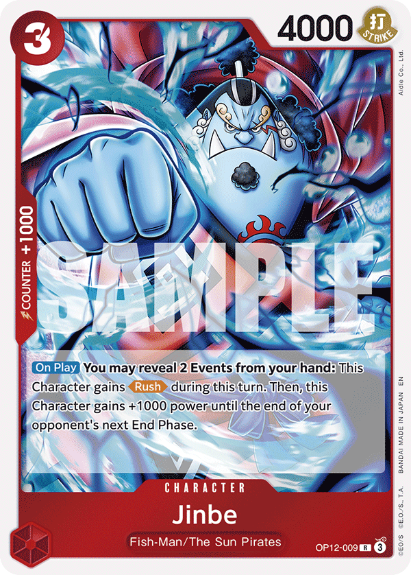 Jinbe, Legacy of the Master · OP12-009