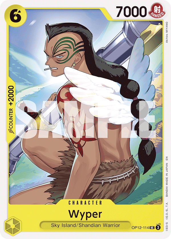 Wyper, Legacy of the Master Release Event Cards · OP12-114
