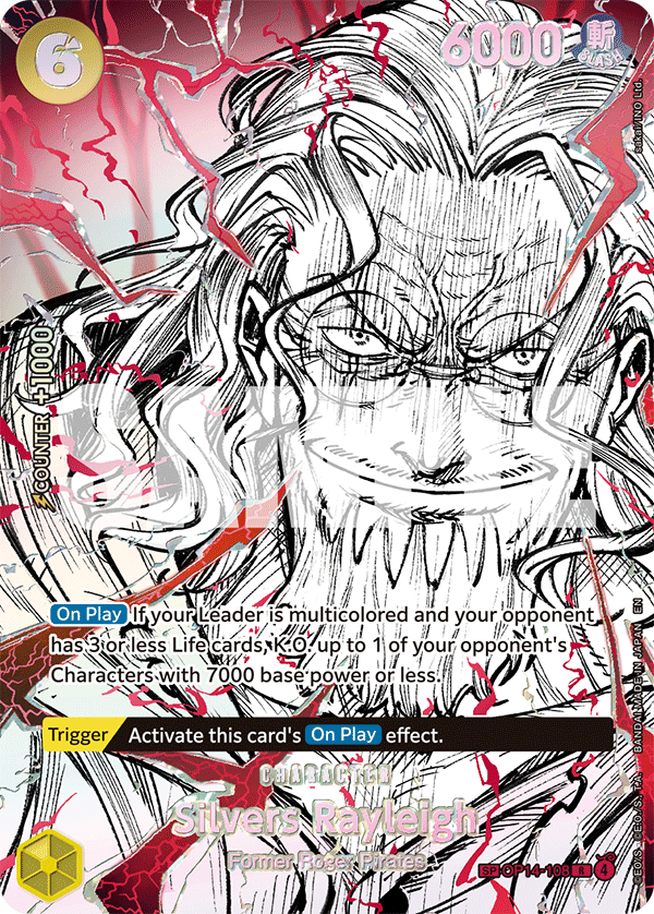 Silvers Rayleigh, The World's Strongest Warriors · OP14-108