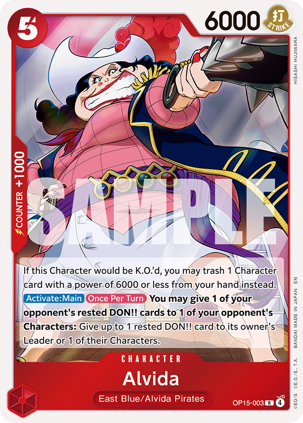 Alvida, Adventure on Kami's Island · OP15-003