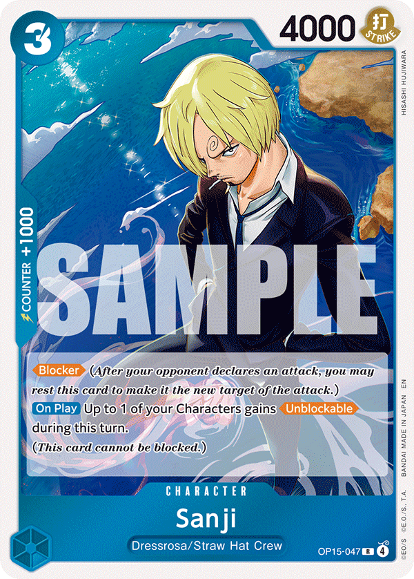 Sanji, Adventure on Kami's Island · OP15-047
