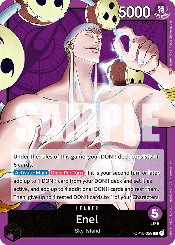 Enel, Adventure on Kami's Island · OP15-058