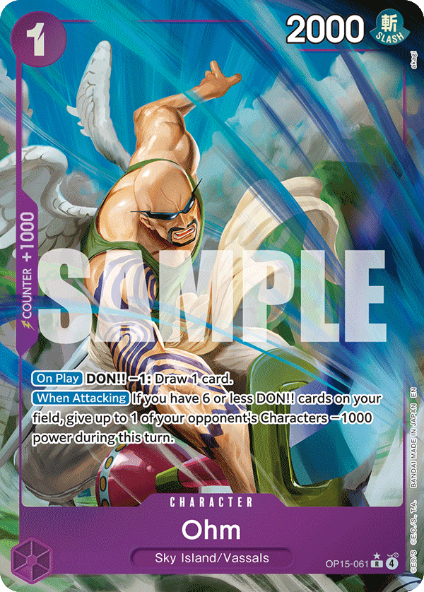 Ohm, Adventure on Kami's Island · OP15-061