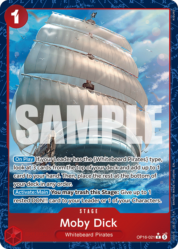 Moby Dick, The Time of Battle · OP16-021
