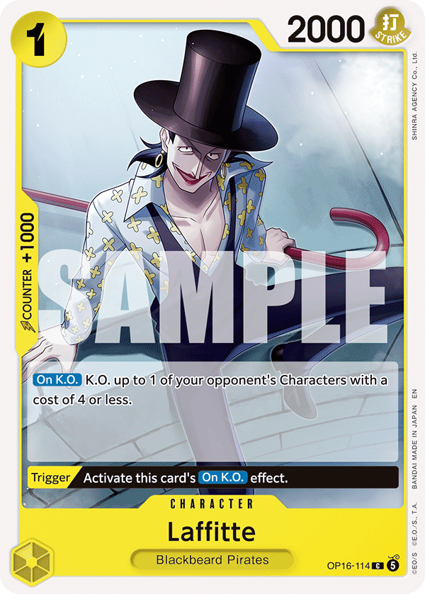 Laffitte, The Time of Battle · OP16-114