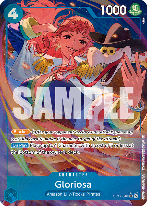Gloriosa, The World's Strongest Warriors · OP17-046