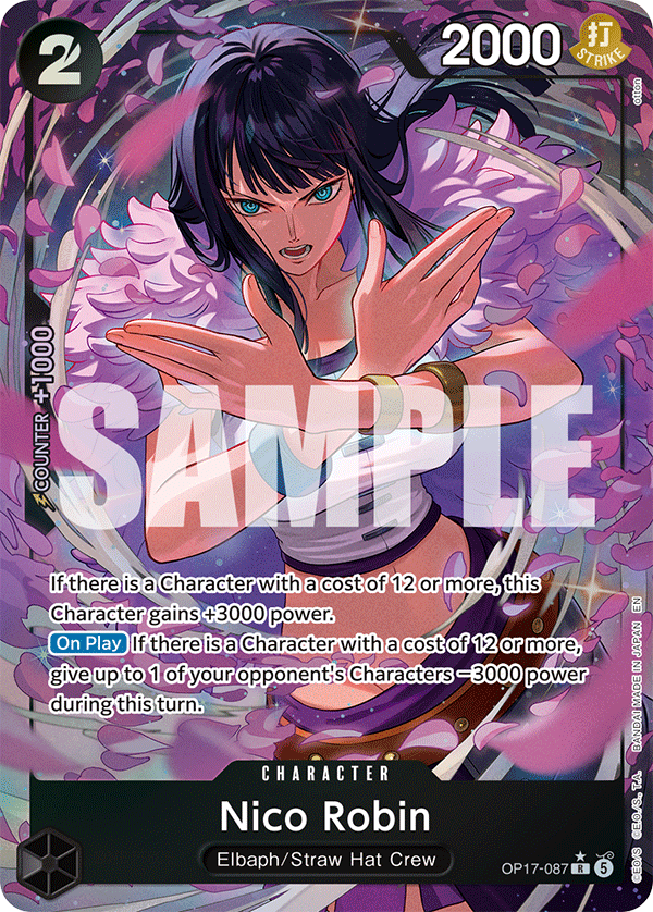 Nico Robin, The World's Strongest Warriors · OP17-087