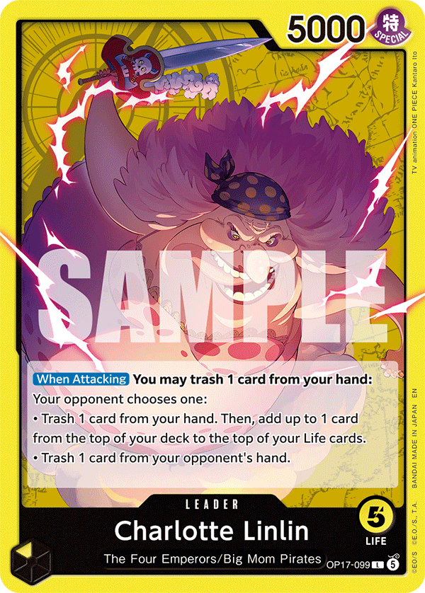 Charlotte Linlin, The World's Strongest Warriors · OP17-099