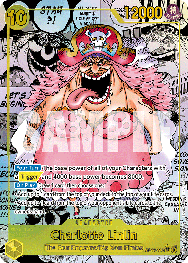 Charlotte Linlin, The World's Strongest Warriors · OP17-112