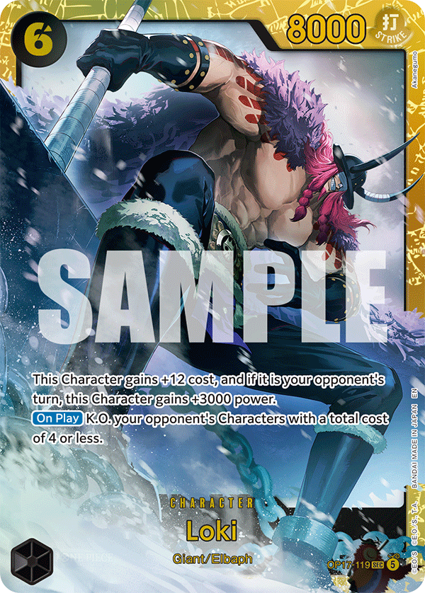 Loki, The Dominance of God · OP17-119
