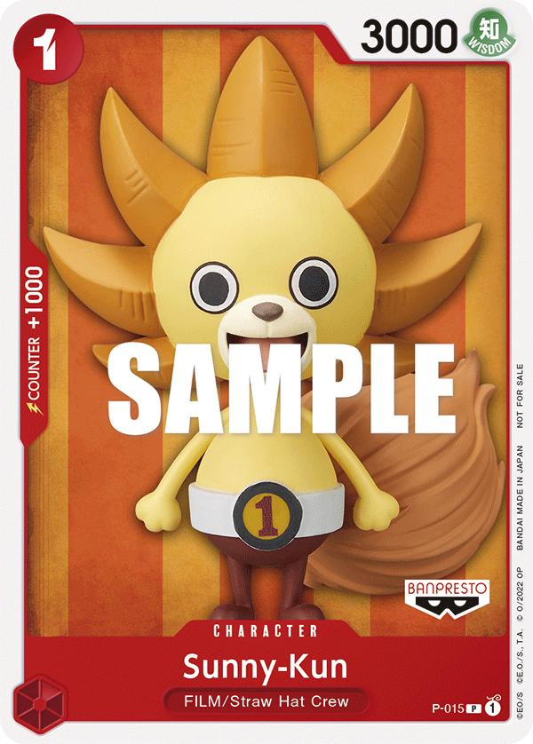 Sunny-Kun, One Piece Promotion Cards · P-015