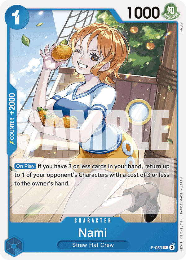 Nami, Premium Booster -The Best- · P-053