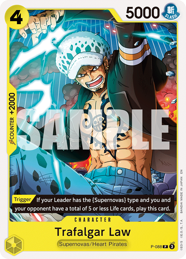 Trafalgar Law, ST-36: Starter Deck 36 YELLOW Eustass"Captain"Kid · P-088
