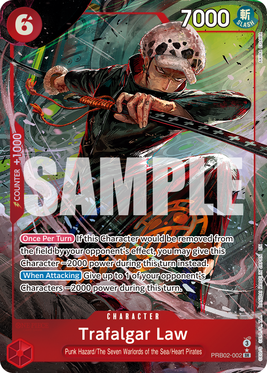 Trafalgar Law, Premium Booster -The Best- Vol. 2 · PRB02-002