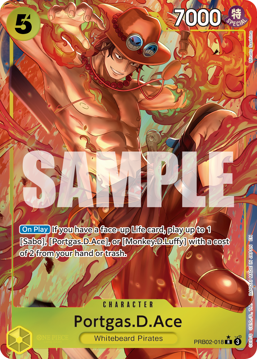 Portgas.D.Ace, Premium Booster -The Best- Vol. 2 · PRB02-018
