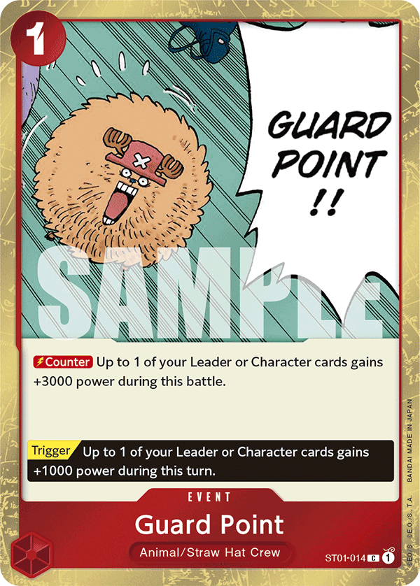 Guard Point, Premium Booster -The Best- · ST01-014