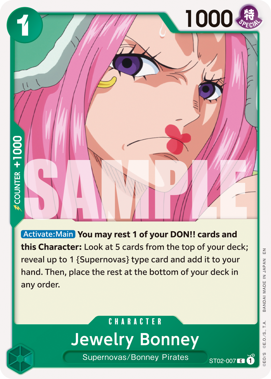 Jewelry Bonney, Premium Booster -The Best- Vol. 2 · ST02-007