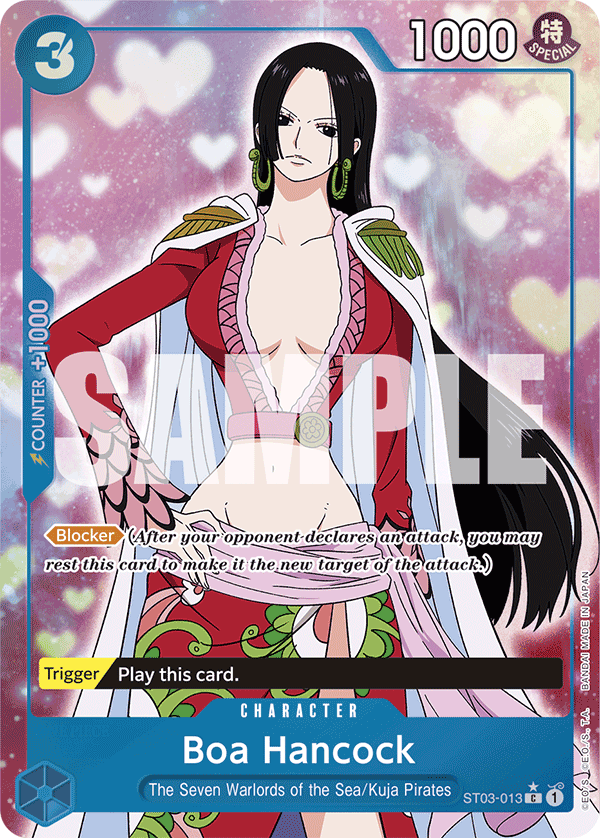 Boa Hancock, Premium Booster -The Best- · ST03-013