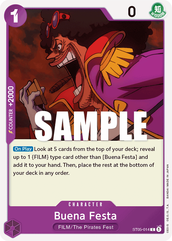 Buena Festa, ST-05: Starter Deck 5 Film Edition · ST05-014