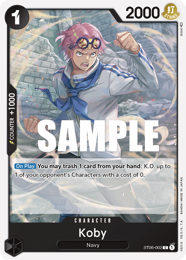 Koby, ST-06: Starter Deck 6 Absolute Justice · ST06-002