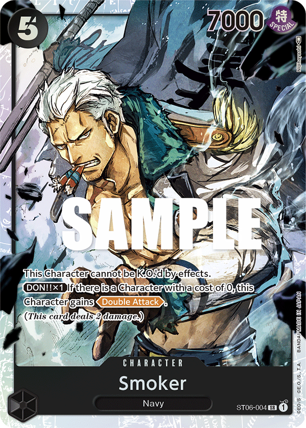 Smoker, ST-06: Starter Deck 6 Absolute Justice · ST06-004