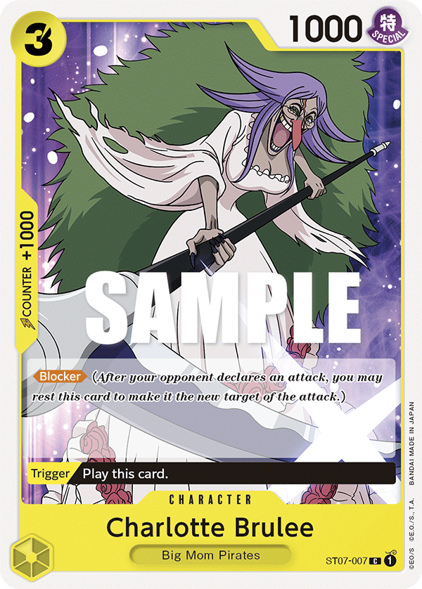Charlotte Brulee, One Piece Promotion Cards · ST07-007