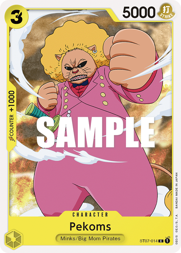 Pekoms, ST-07: Starter Deck 7 Big Mom Pirates · ST07-014