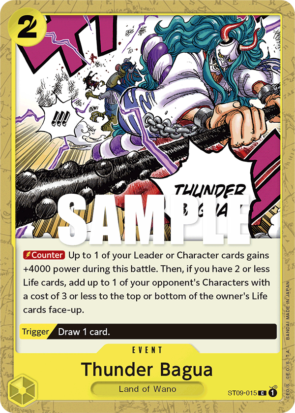 Thunder Bagua, ST-09: Starter Deck 9 Yamato · ST09-015