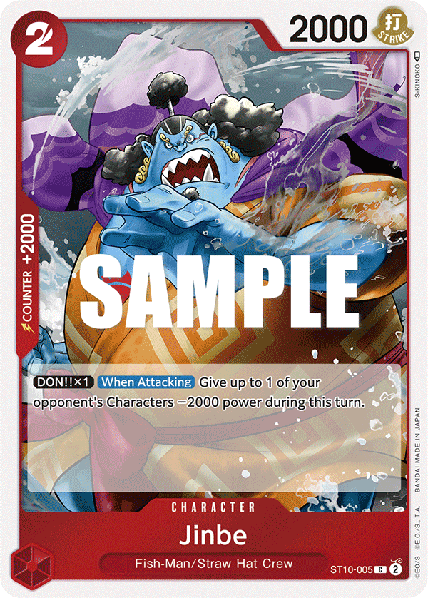 Jinbe, ST-10: Ultra Deck The Three Captains · ST10-005
