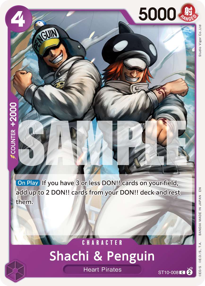 Shachi & Penguin, Premium Booster -The Best- Vol. 2 · ST10-008